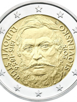 2 euro 2015 Slovacchia Ludovit Stur FDC