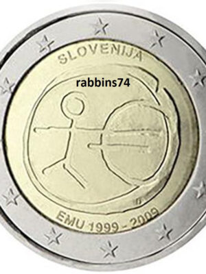 2 euro 2009 Slovenia EMU FDC