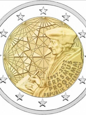 2 euro 2022 Austria Erasmus FDC
