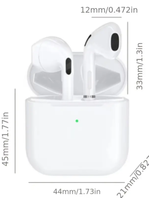 Pro 4 TWS BT 5.0 Auricolari Cuffie Wireless Hi-Fi Stereo Headset Mini In-Ear Stereo Sports Earbuds Per Smart Phone