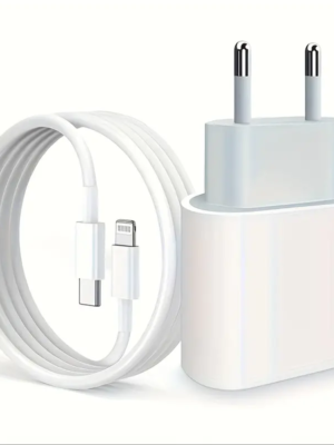 20W Caricatore Da Parete PD Type C Ad Alta Velocità Con Cavo Di Ricarica USB Type C Compatibile Con IPhone 14 13 12 11 Pro Max XR XS X, IPad