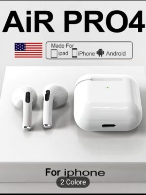 AURICOLARI AIR PRO 4 TWS BLUETOOTH WIRELESS BINAURALI