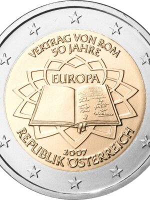 2 euro Austria 2007 Trattati di Roma FDC