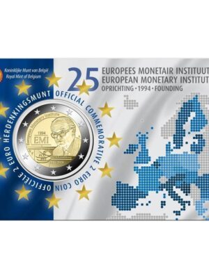 2 euro 2019 Belgio Coincard Istituto Monetario FDC v. olandese