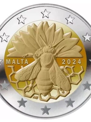 2 euro 2024 Malta SFUSI Fdc: API + CITTADELLA GOZO
