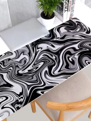 MOUSEPAD MOUSE PAD TAPPETINO TAPPETO GAMING KIT TOPOGRAFIA B/N 80X30 CM