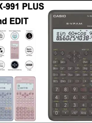 CALCOLATRICE SCINTIFICA FX991 CASIO MULTIFUNZIONE A BATTERIA SOLARE NUOVA
