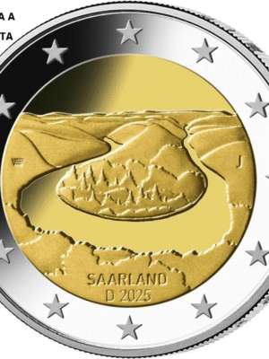 GERMANIA 1 MOMNETA DA 2 EURO SAARLAND FDC A MIA SCELTA TRA A,D,G,J,F