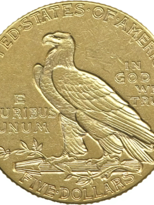 U.S.A. 1 MONETA IN ORO - 5 DOLLARI 1915 - FIVE DOLLARS IN ORO 900° PESO 8,34 GRAMMI