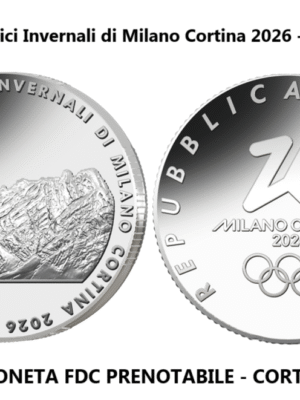 3 MONETE ITALIA 2025 GIOCHI OLIMPICI INVERNALI DI MILANO CORTINA 2026