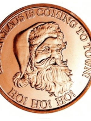 RAME 1 ONCIA NATALE BABBO NATALE - 1 ONCIA DI RAME FINE 999 FDC