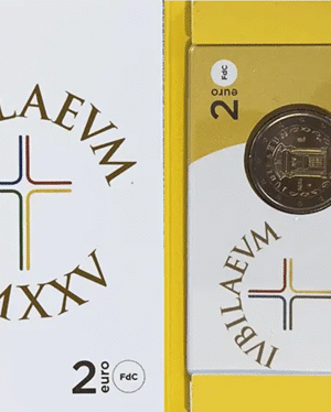 COINCARD ITALI 2025 GIUBILEO 2 EURO FDC