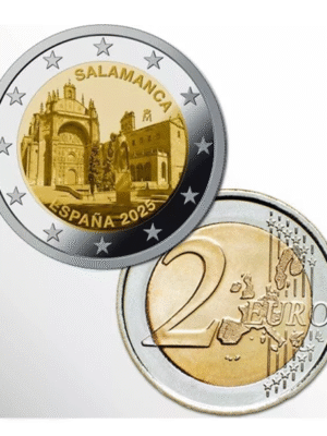 SPAGNA 2 EURO 2025 SALAMANCA FDC IMMEDIATAMENTE DISPONIBILE