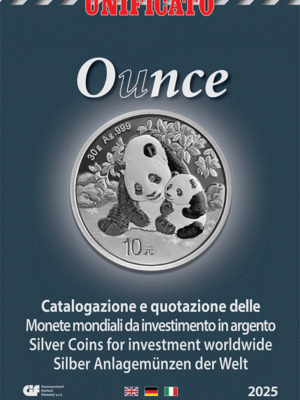 CATALOGO UNIFICATO 2025 ONCE IN ARGENTO MONETA DA INVESTIMENTO