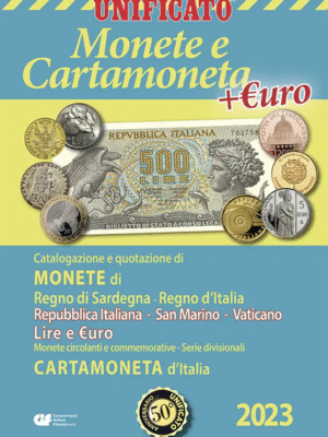 CATALOGO UNIFICATO MONETA E CARTAMONETA E 2 EURO COMMEMORATIVI 2023 NUOVO