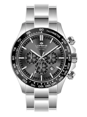 LORENZ OROLOGIO TACHIMETRO NUOVO CON SCATOLA E GARANZIA