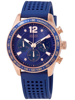 OROLOGIO TACHIMETRO CRONOGRAFO GUESS - NUOVO