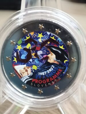 2 EURO COLORATA SLOVACCHIA 2022 ERASMUS FDC