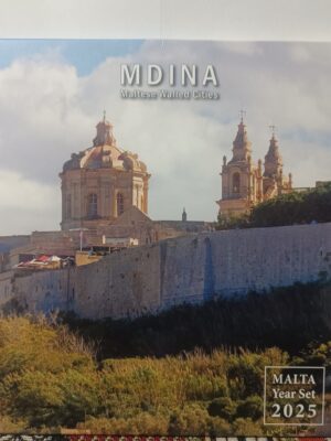 MALTA 2025 SERIE DIVISIONALE MDINA NUOVA 8 MONETE FDC