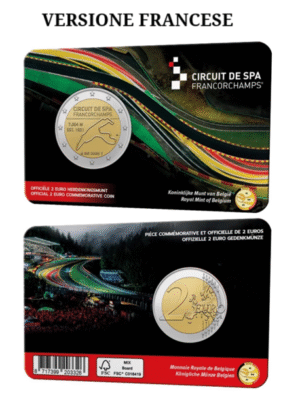2 EURO 2025 BELGIO GF F1 SPA IN COINCARD VERSIONE FRANCESE